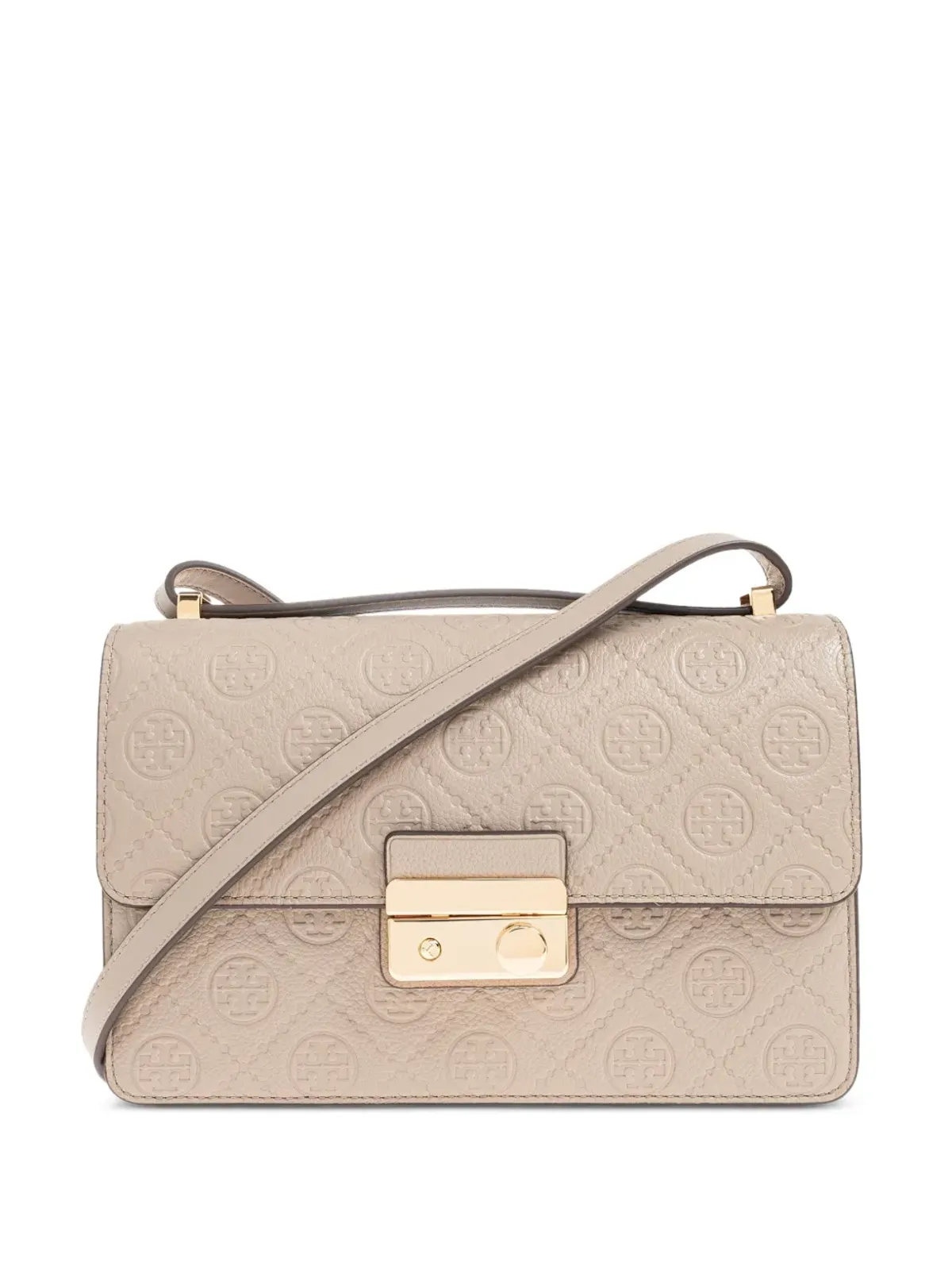 Tory Burch エンボスロゴ フラップバッグ - 画像1