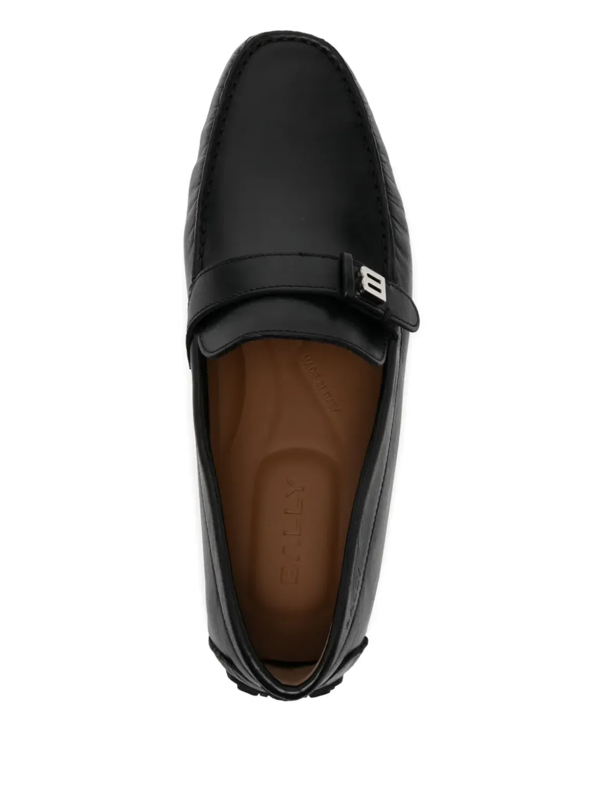 Bally ロゴプレート ローファー - 画像4