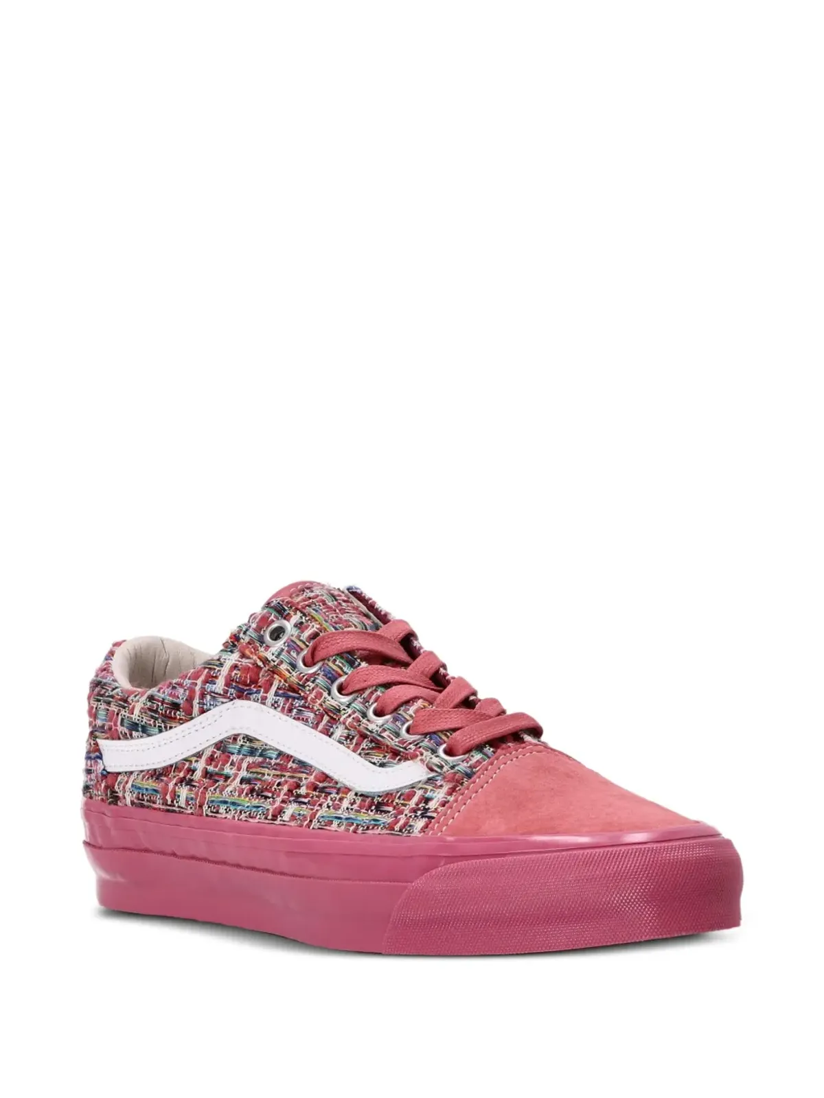Vans オールドスクール ツイード柄スニーカー - 画像2