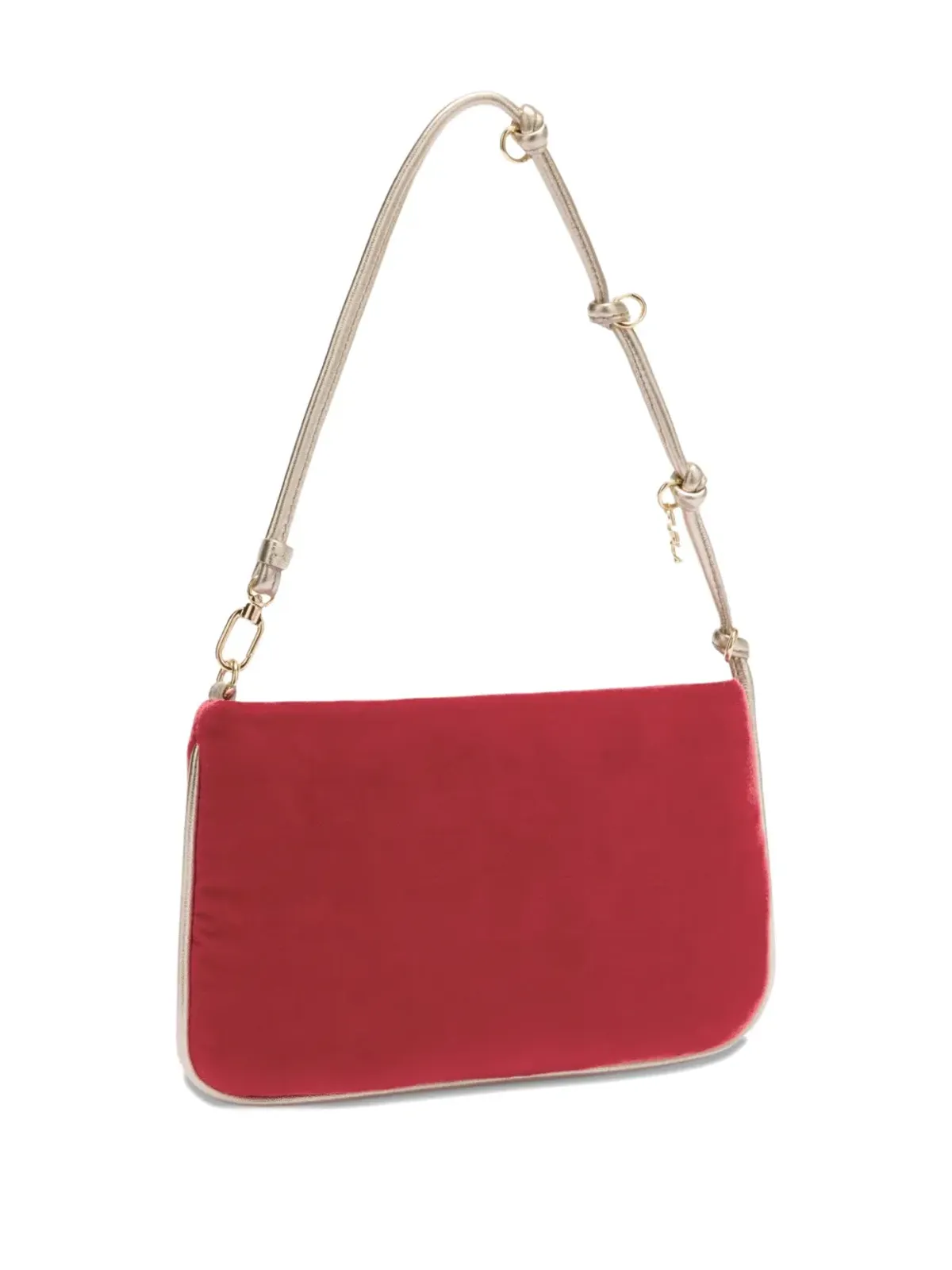 Furla ベルベットショルダーバッグ - 画像2