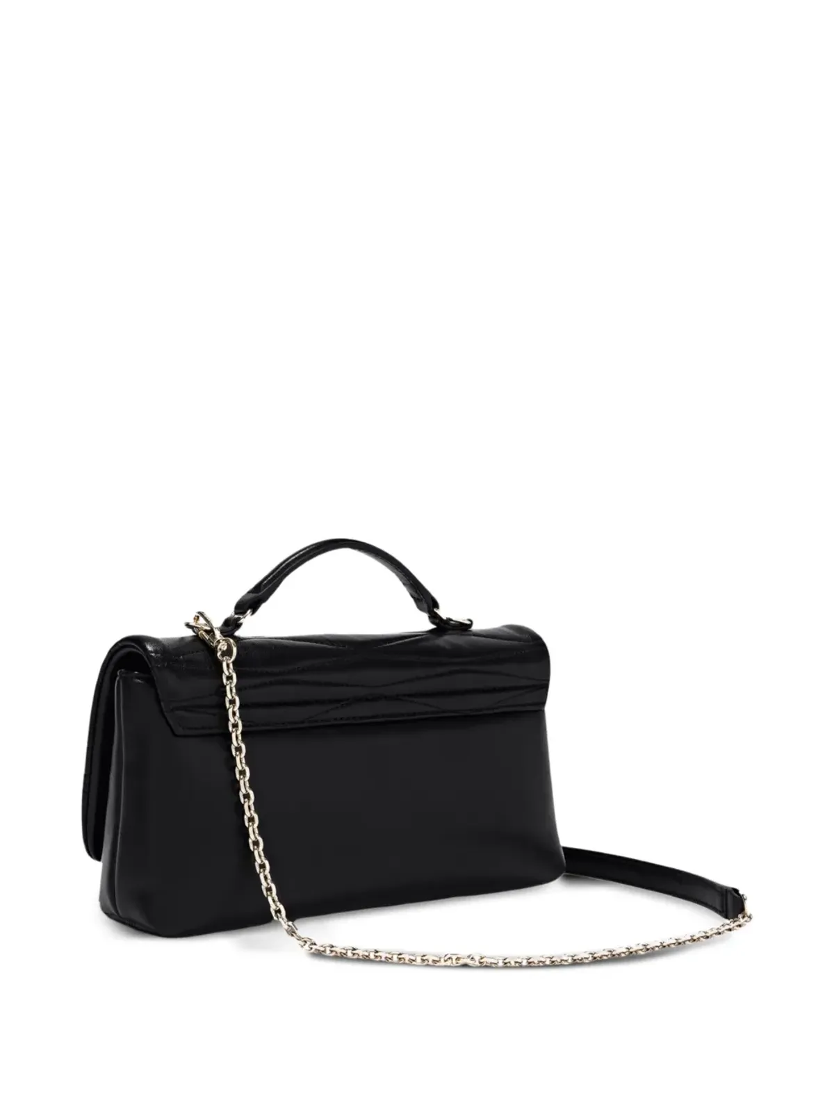 Furla Furla 1927 キルテッドチェーンミニバッグ - ブラック - 画像2