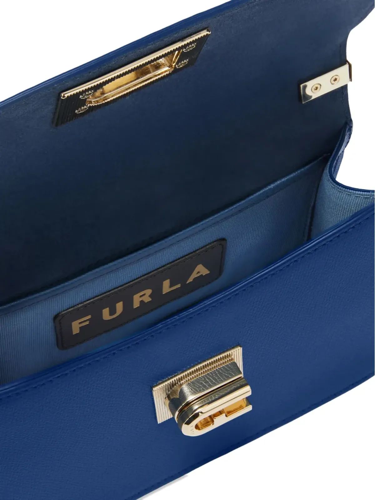 Furla フラップロックチェーンショルダーバッグ - 画像5