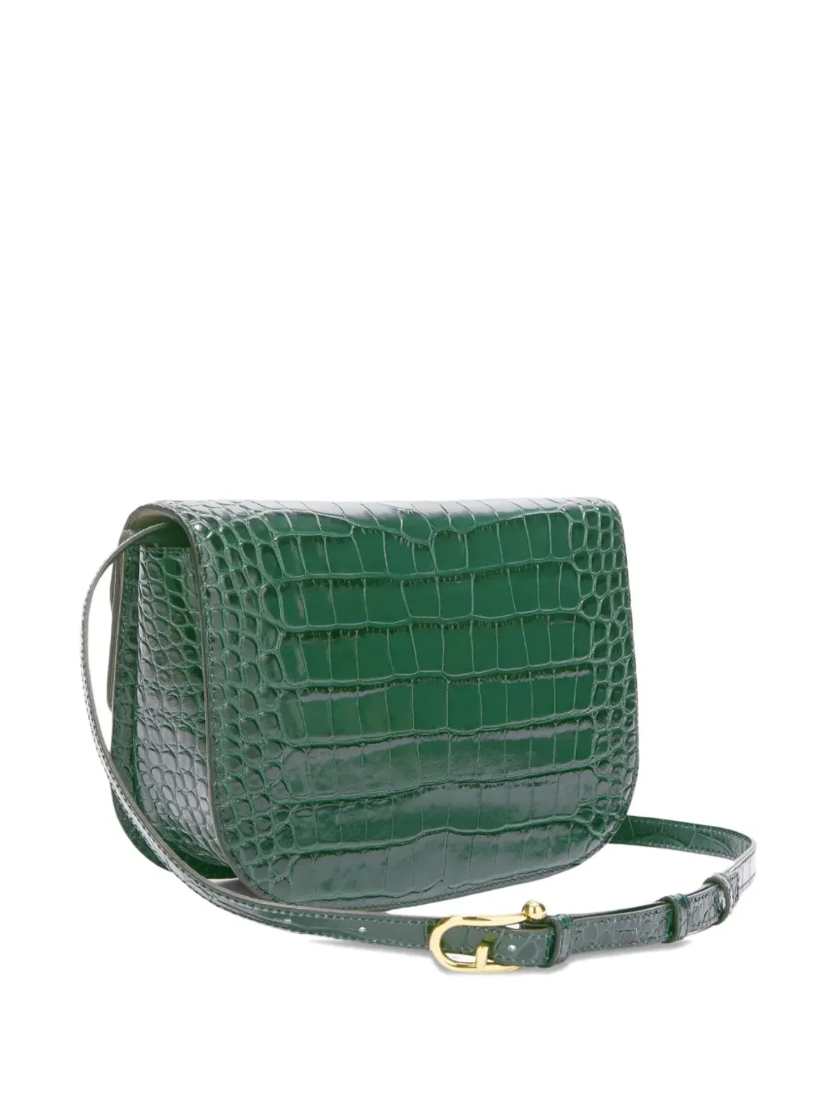 Furla スフィア クロコダイルエフェクト クロスボディバッグ - 画像2
