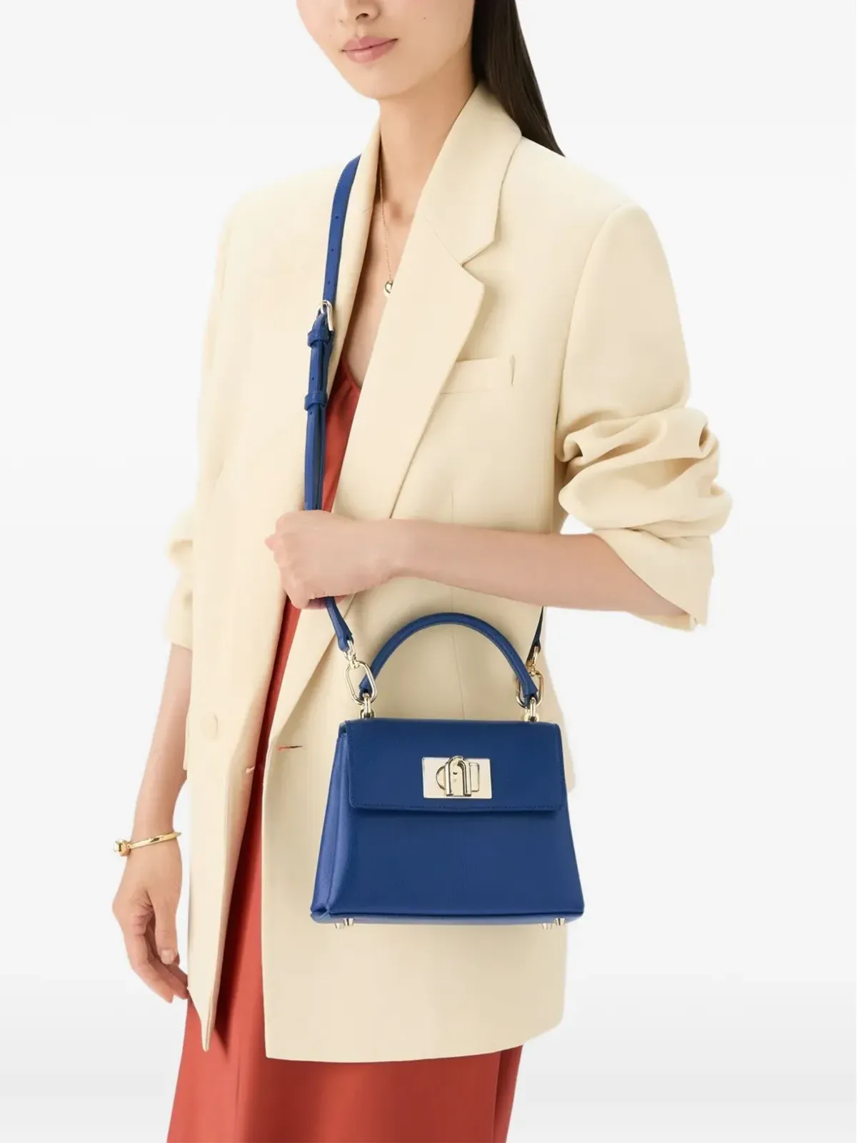 Furla トップハンドルサッチェルバッグ - 画像2
