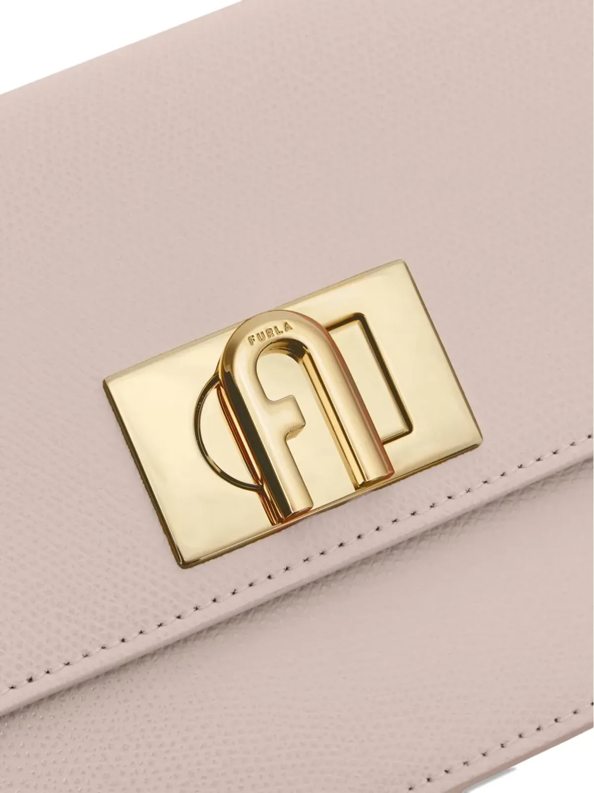 Furla ミニチェーンストラップフラップクロスボディバッグ - 画像5