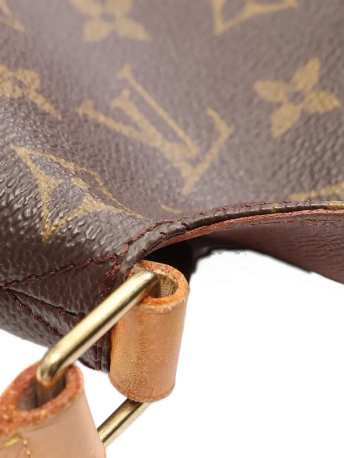 Louis Vuitton Pre-Owned ビンテージ ムゼット・モノグラム・ショルダーバッグ - 画像3