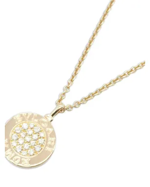 Bvlgari ビンテージ 2010年代 18K ローズゴールド ダイヤモンドとオニキス ネックレス - サムネイル2