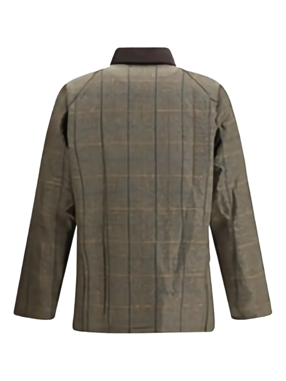 Barbour チェック柄長袖ジャケット - 画像3