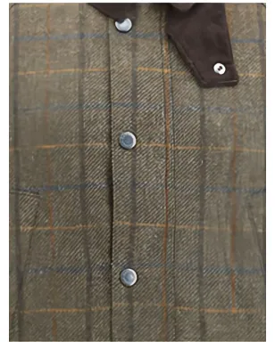 Barbour チェック柄長袖ジャケット - サムネイル4