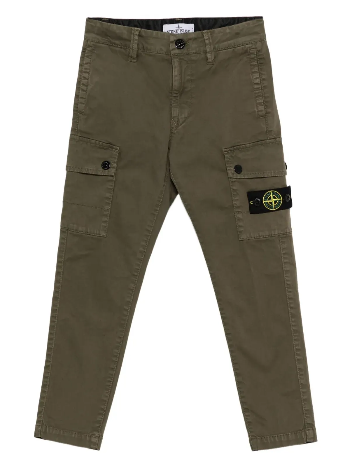 Stone Island Junior カーゴポケットパンツ - 画像1
