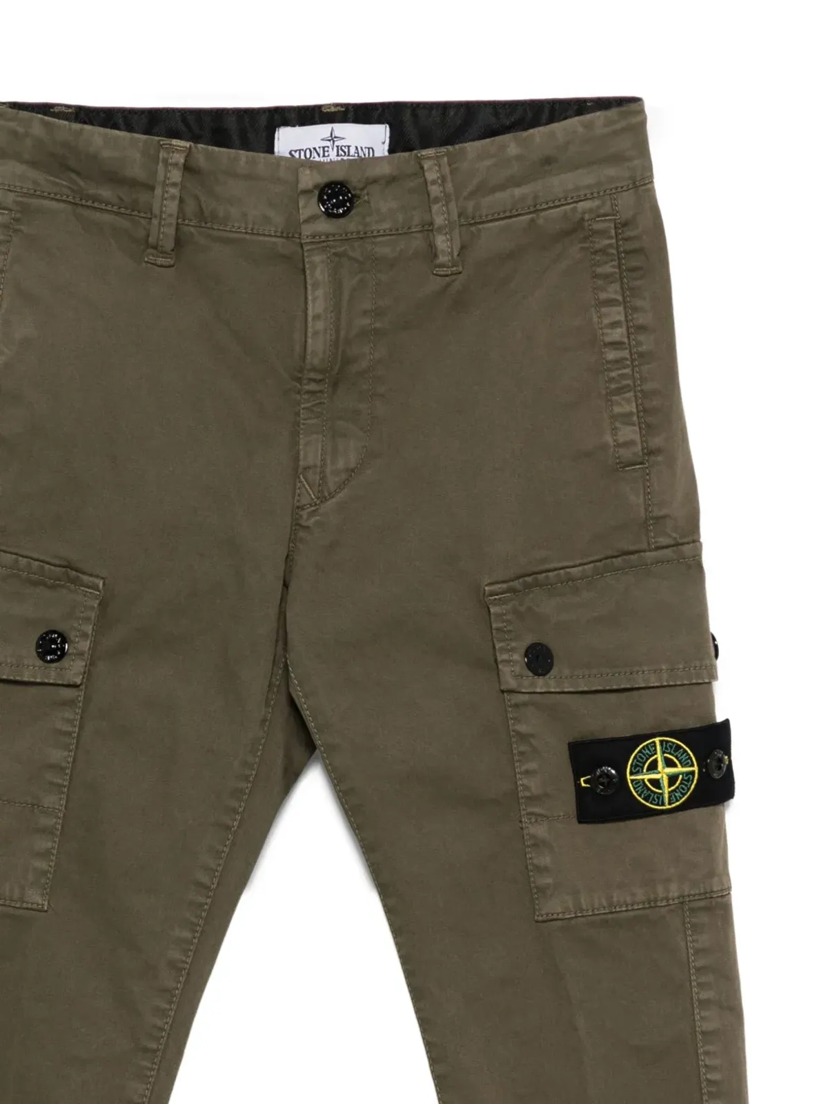 Stone Island Junior カーゴポケットパンツ - 画像3