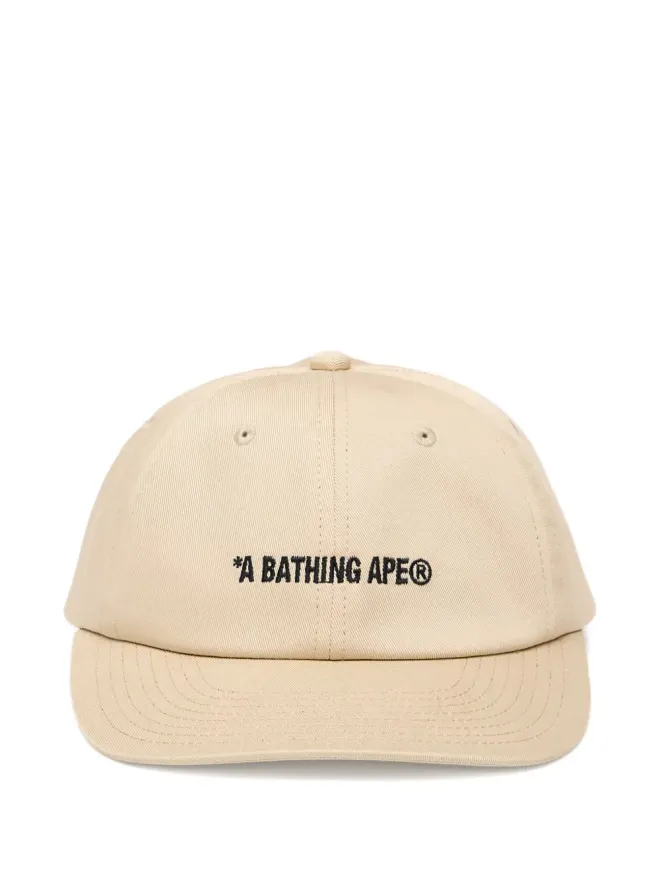 A BATHING APE® A BATHING APE® ロゴ刺繍キャップの商品画像