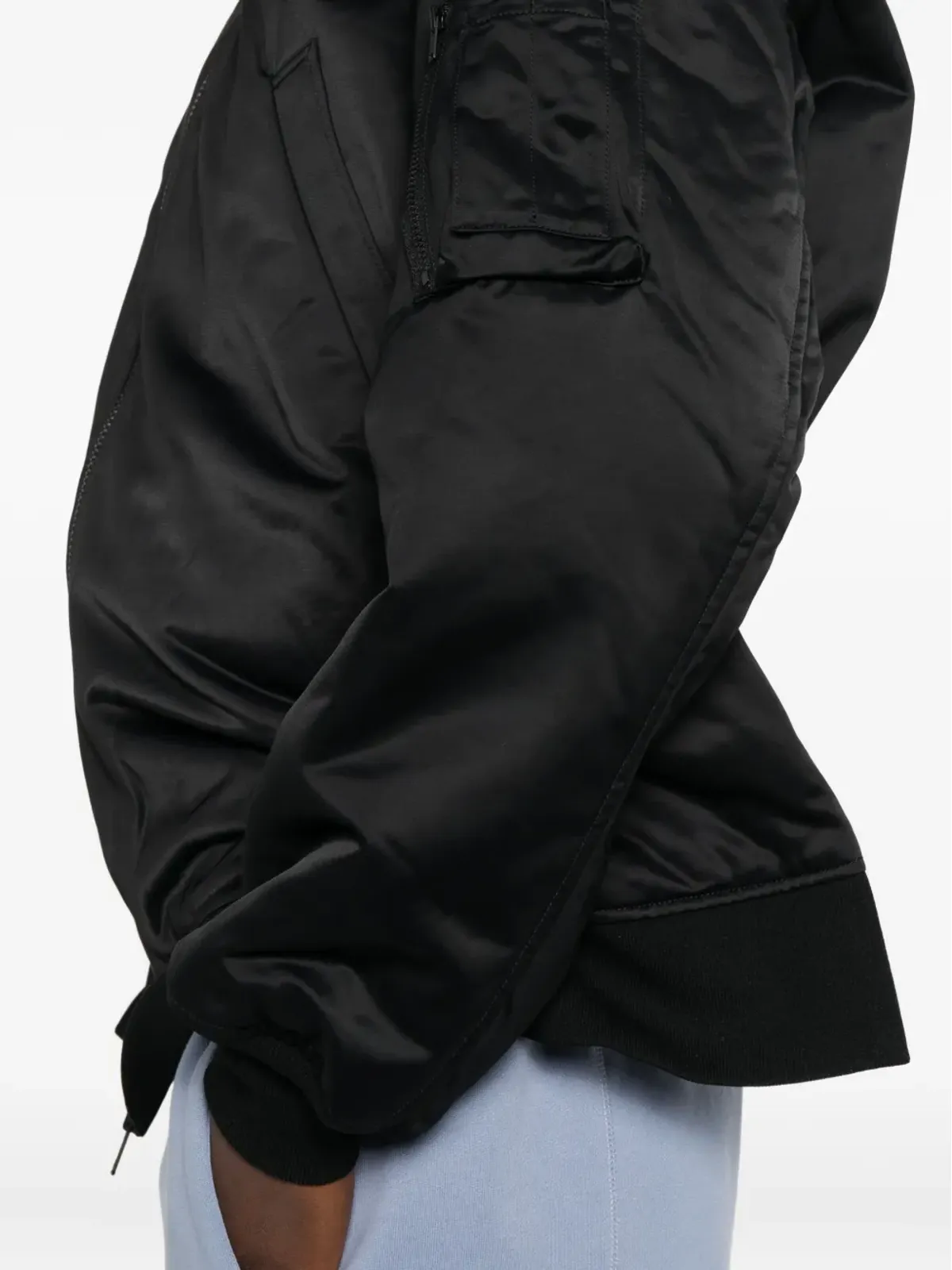Y-3 ロングスリーブ ボマー ジャケット - 画像5