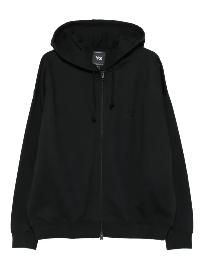Y-3 Y-3 ジップアップ ロゴディテール フーディの商品画像