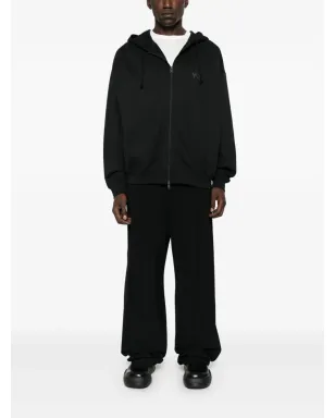 Y-3 ジップアップ ロゴディテール フーディ - サムネイル2