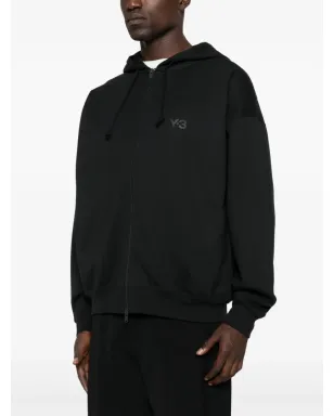 Y-3 ジップアップ ロゴディテール フーディ - サムネイル3