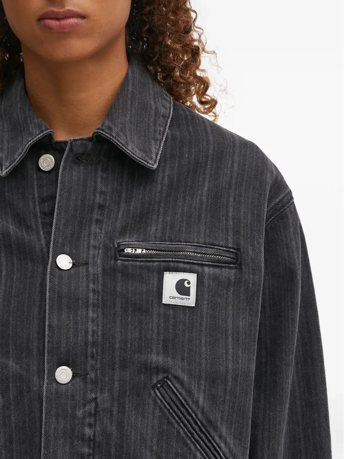 Carhartt WIP ジップポケット付きデニムジャケット - 画像4