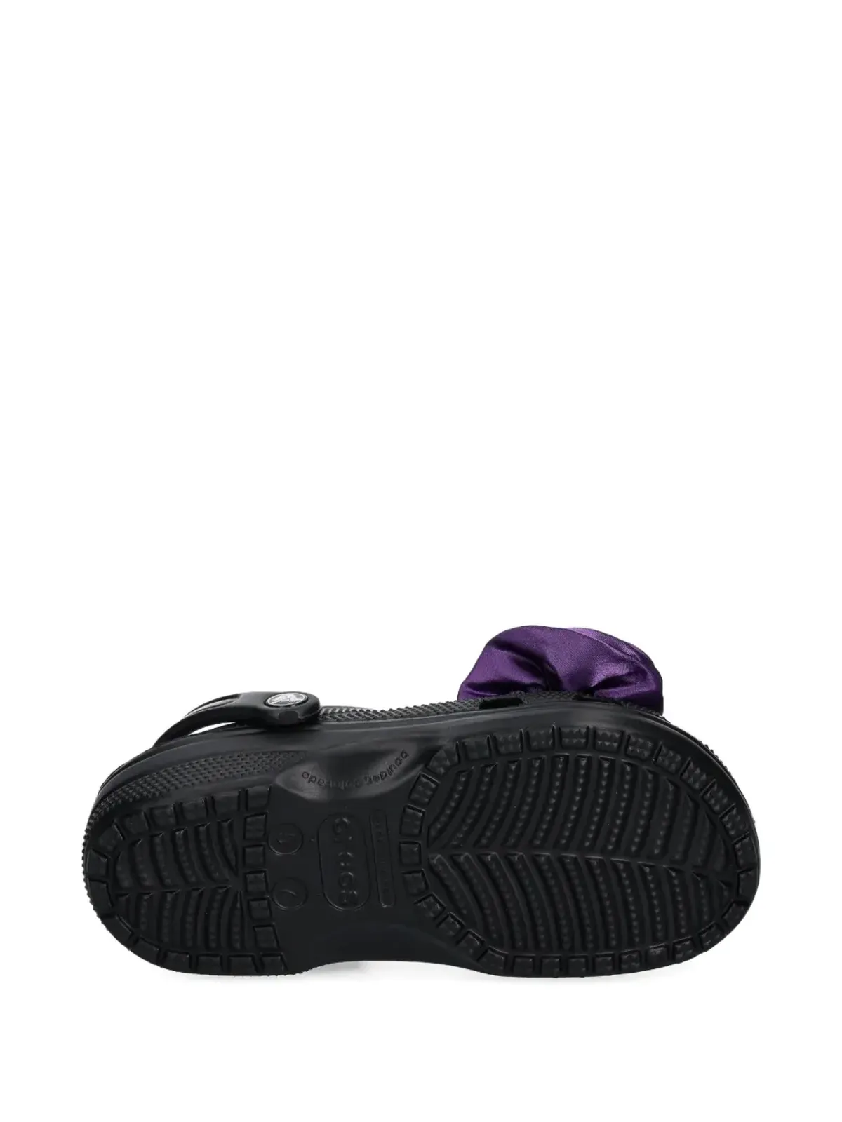 Crocs 花柄アップリケスライド - 画像5