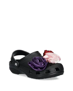 Crocs 花柄アップリケスライド - サムネイル2