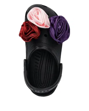 Crocs 花柄アップリケスライド - サムネイル4