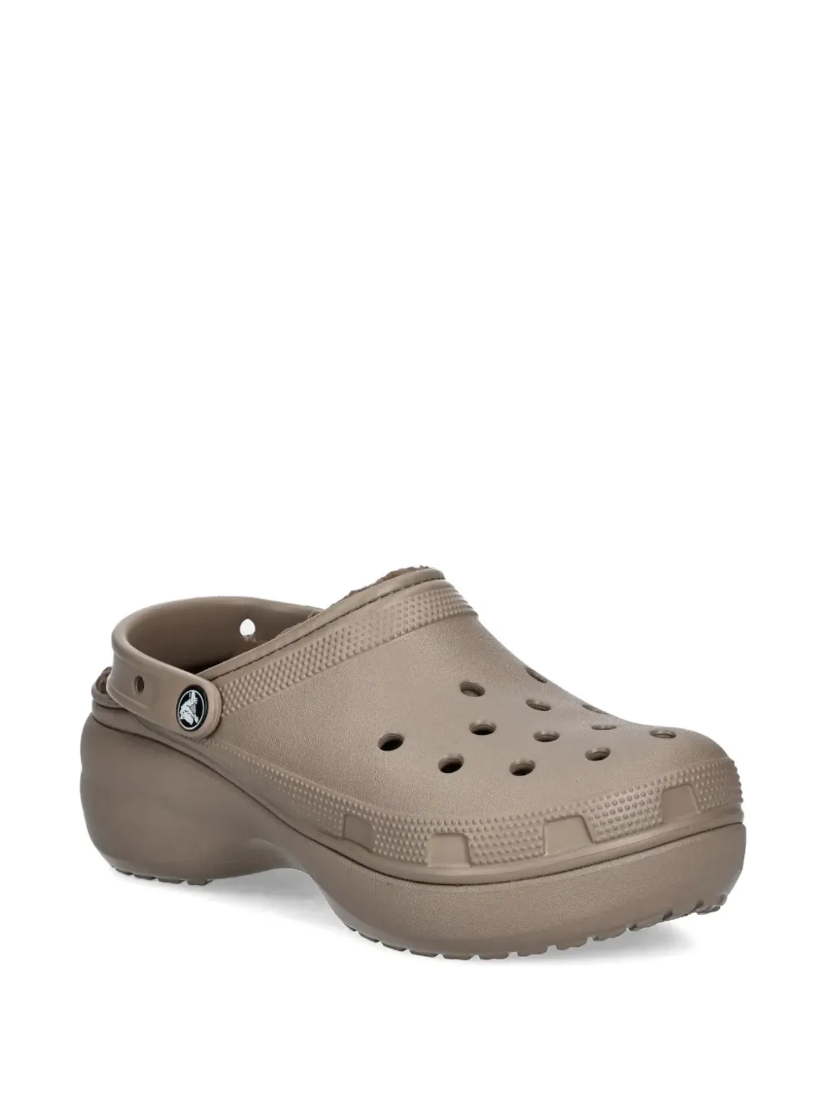 Crocs プラットフォームディテール ホールズスライド - 画像2