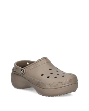 Crocs プラットフォームディテール ホールズスライド - サムネイル2