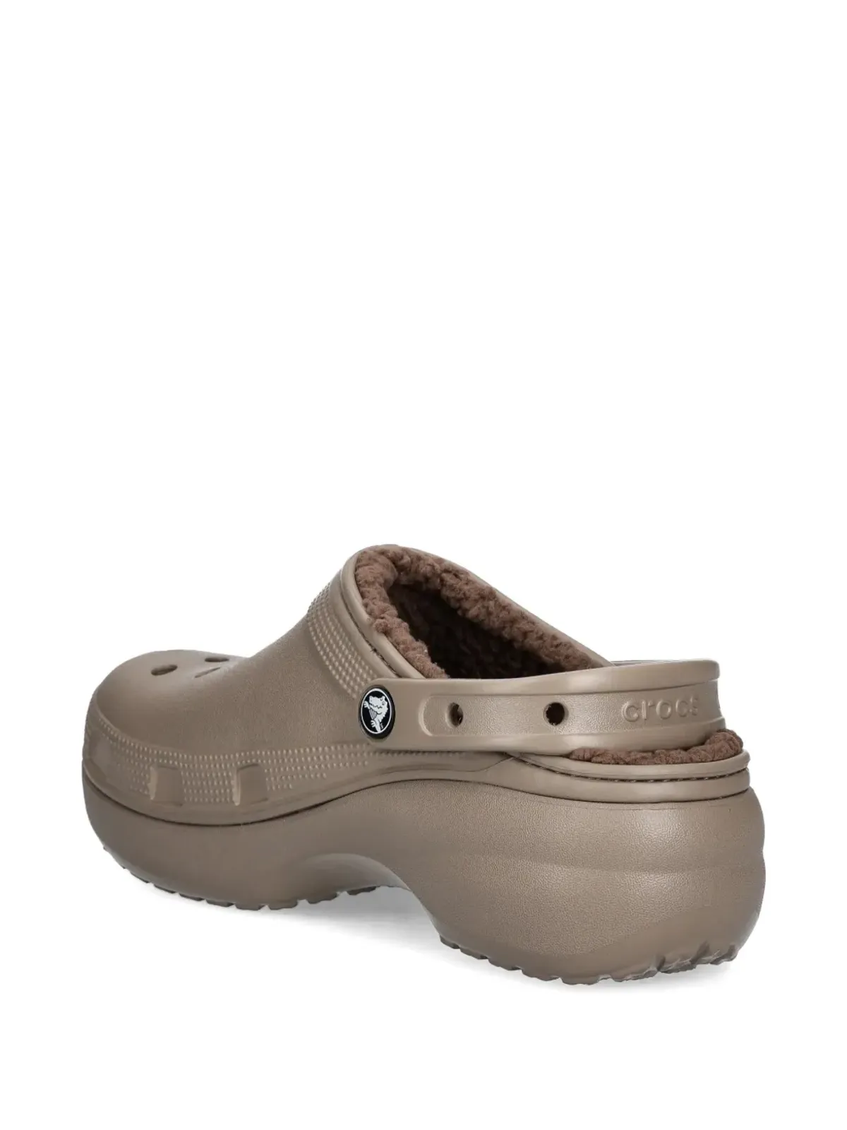 Crocs プラットフォームディテール ホールズスライド - 画像3