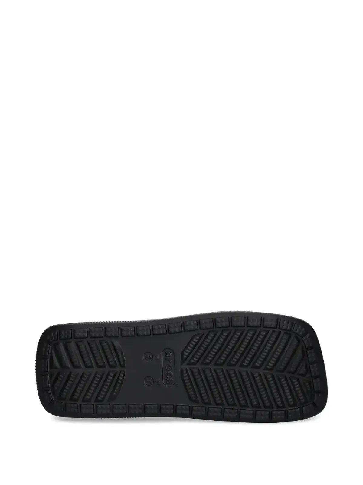 Crocs パンチングプラットフォームスリッパ - グレー - 画像5