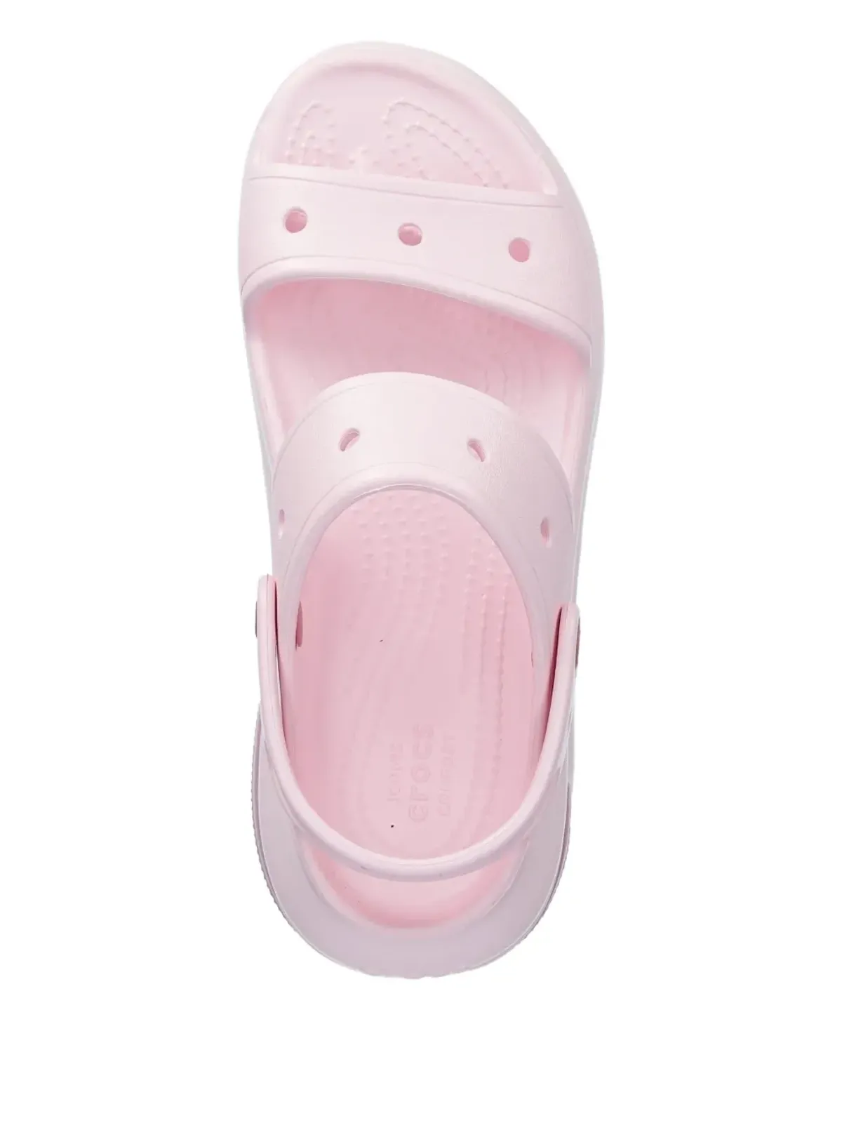 Crocs プラットフォームストラップサンダル - 画像4