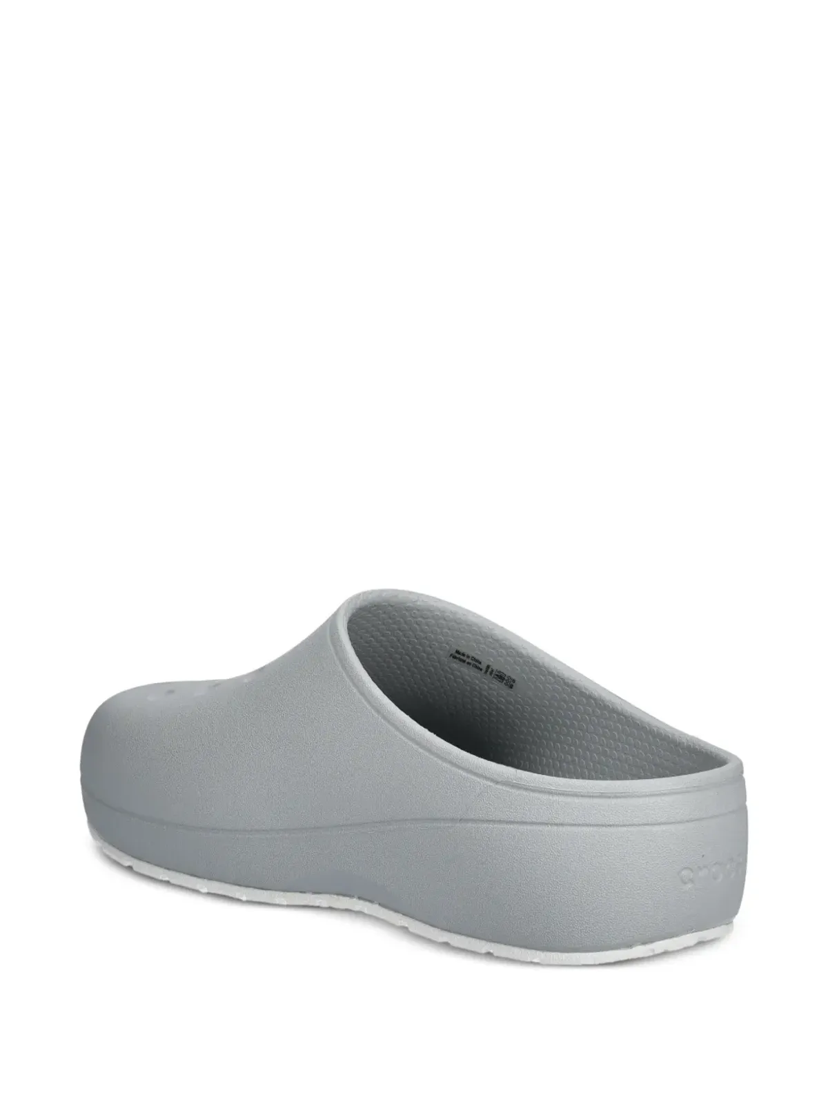 Crocs ラウンドトゥ・スライド - グレー - 画像2
