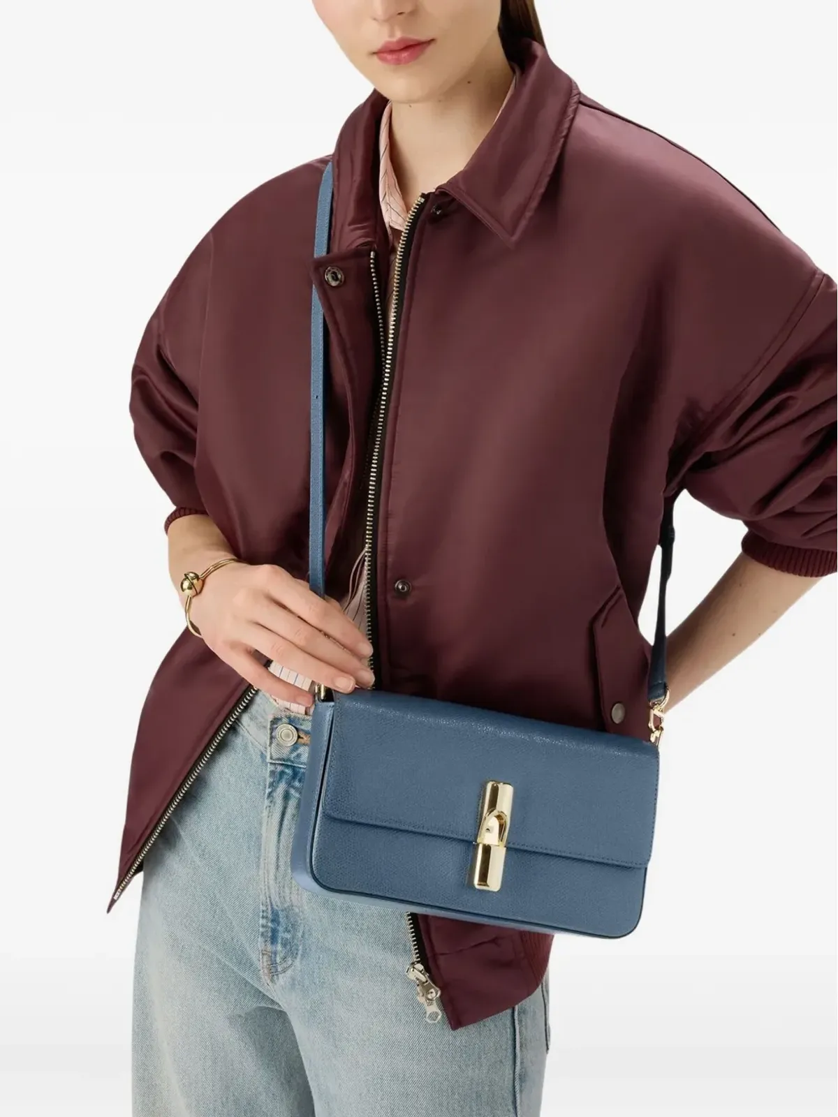 Furla Iride フラップロックバッグ - 画像2
