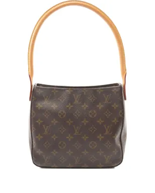 Louis Vuitton ビンテージ 2002 ルーピングMM ショルダーバッグ ブラウン - サムネイル1