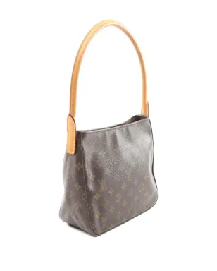 Louis Vuitton ビンテージ 2002 ルーピングMM ショルダーバッグ ブラウン - サムネイル2