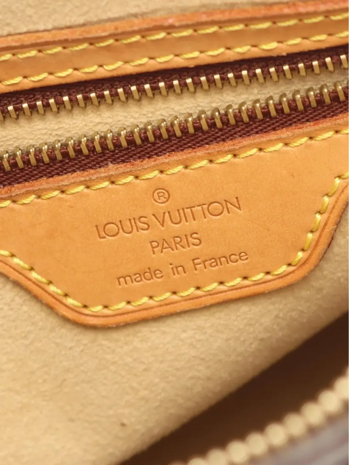 Louis Vuitton ビンテージ 2002 ルーピングMM ショルダーバッグ ブラウン - 画像3