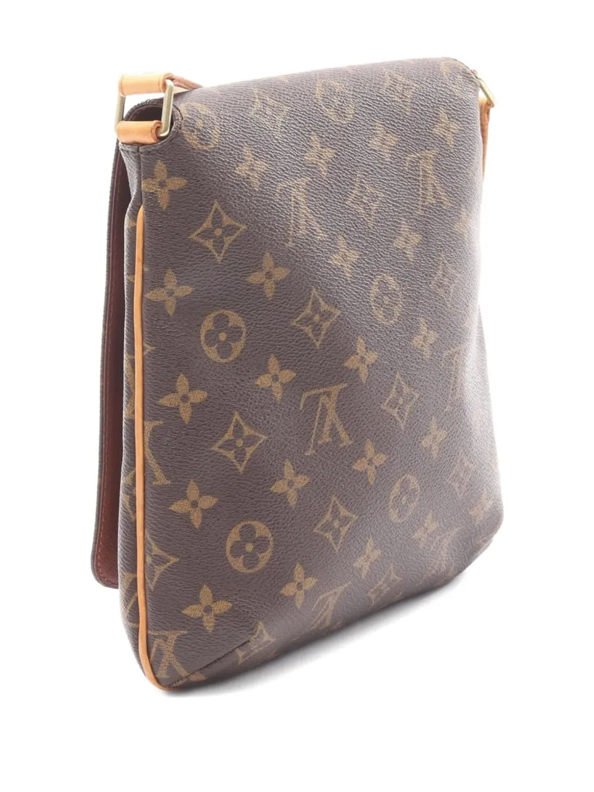 Louis Vuitton Pre-Owned ムセッテ サルサ モノグラム ショルダーバッグ ブラウン - 画像2