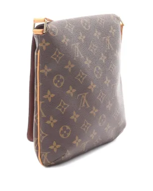 Louis Vuitton Pre-Owned ムセッテ サルサ モノグラム ショルダーバッグ ブラウン - サムネイル2