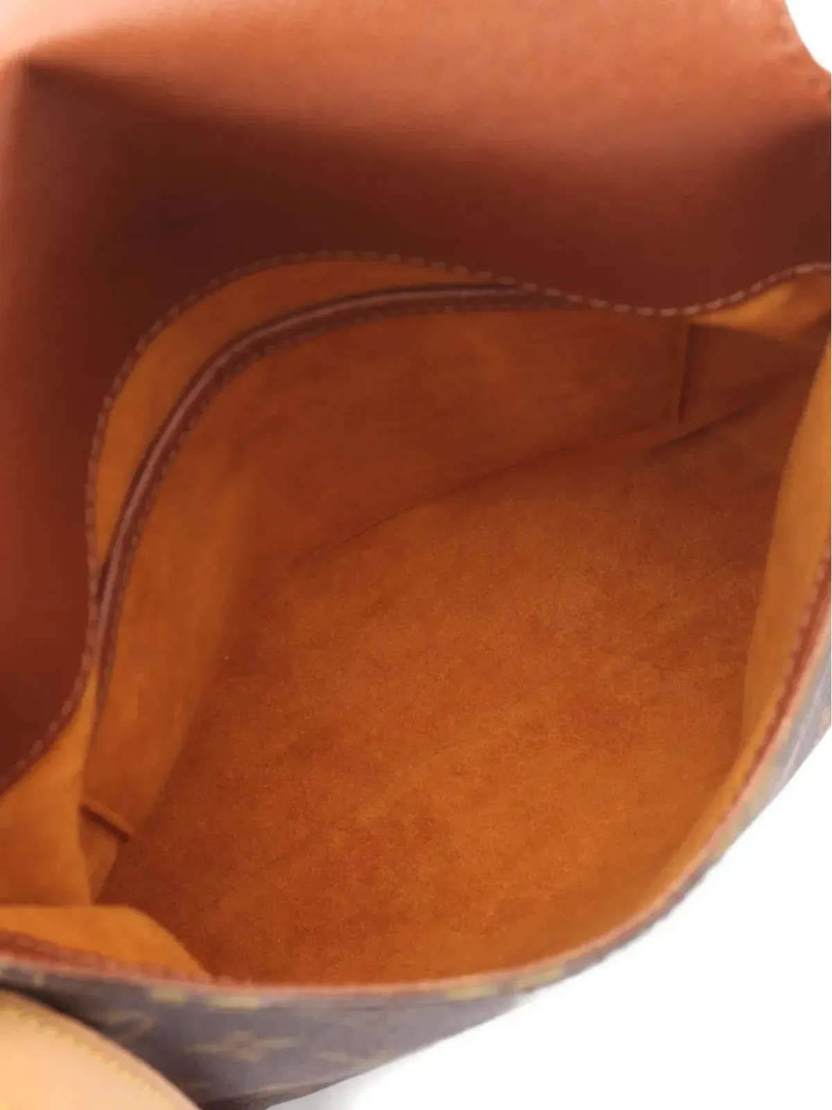 Louis Vuitton Pre-Owned ムセッテ サルサ モノグラム ショルダーバッグ ブラウン - 画像4