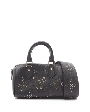 Louis Vuitton Pre-Owned 2021 Nano Speedy ハンドバッグ - ブラック - サムネイル1