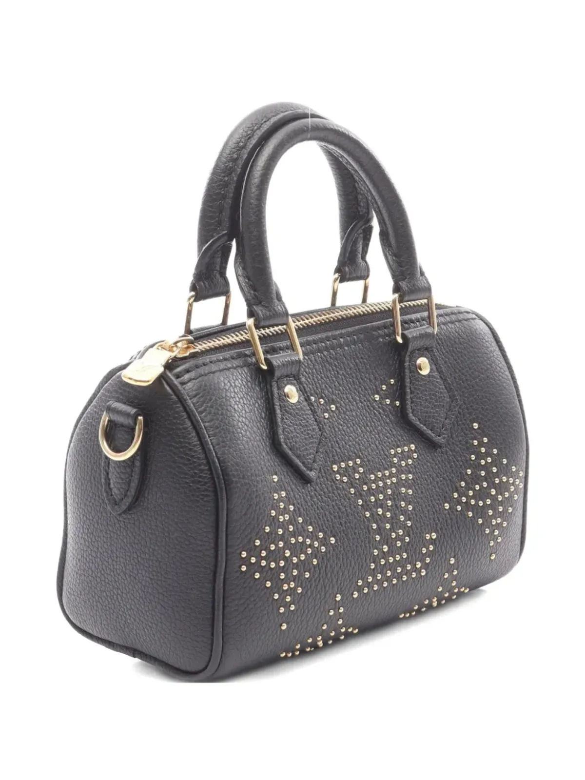 Louis Vuitton Pre-Owned 2021 Nano Speedy ハンドバッグ - ブラック - 画像2