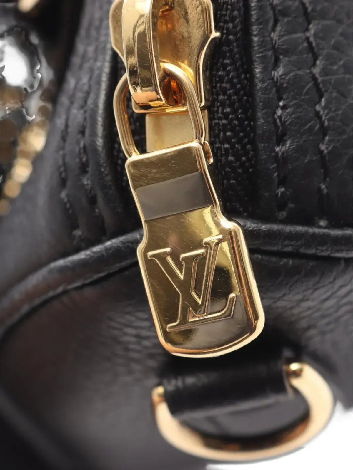 Louis Vuitton Pre-Owned 2021 Nano Speedy ハンドバッグ - ブラック - 画像4