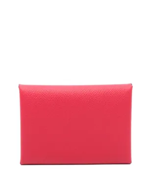 Hermès Pre-Owned Calviduo Epsom Leather コインパース - ピンク - サムネイル1