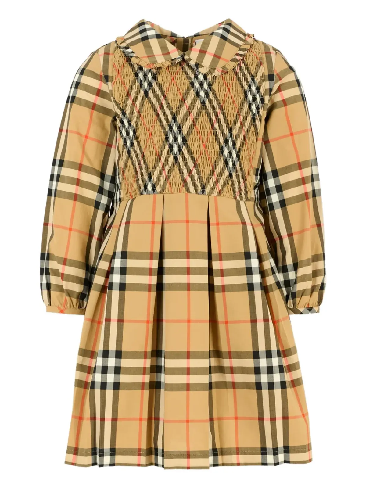 Burberry Kids プリーツワンピース - 画像1