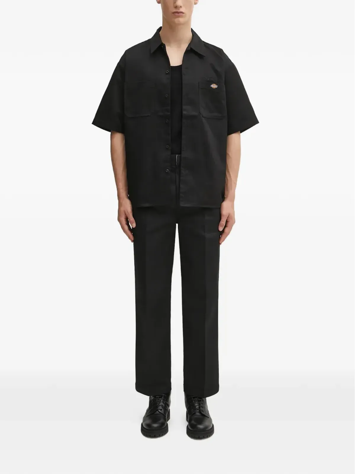 WACKO MARIA Dickies ロゴパッチポケットシャツ - 画像2