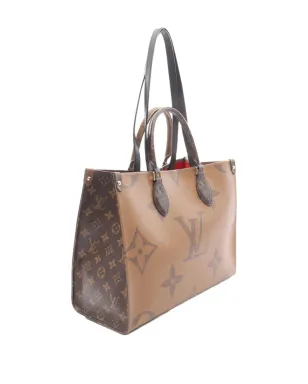 Louis Vuitton ビンテージ オン・ザ・ゴー MM モノグラム・ジャイアント・リバース トートバッグ - サムネイル2