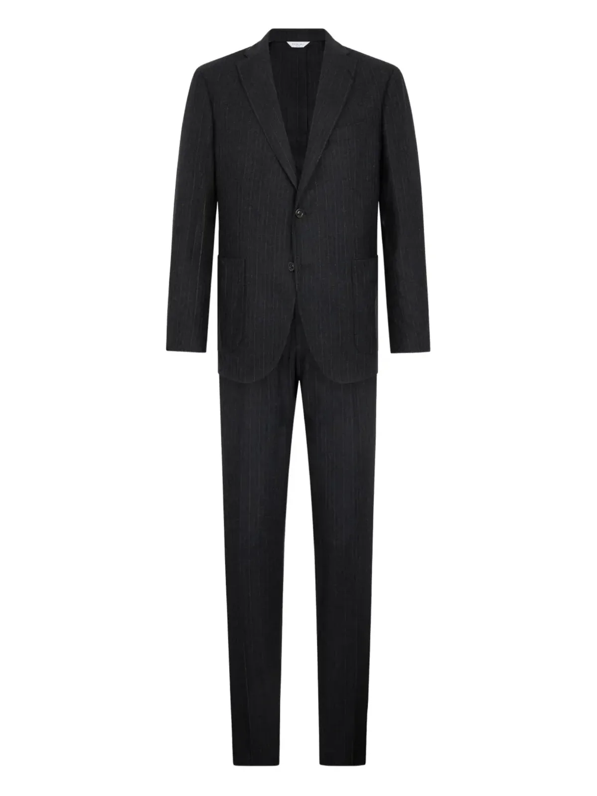 Boglioli K-Suit ピンストライプ ポケットスーツ - Grey - 画像1