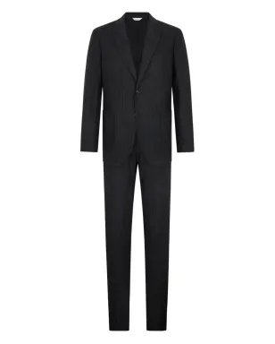 Boglioli K-Suit ピンストライプ ポケットスーツ - Grey - サムネイル1