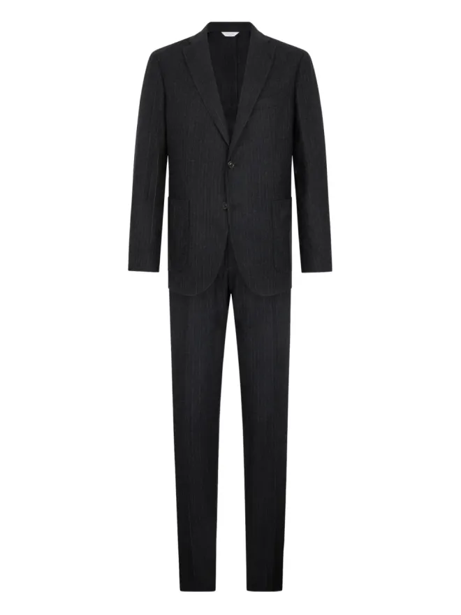 Boglioli Boglioli K-Suit ピンストライプ ポケットスーツ - Greyの商品画像