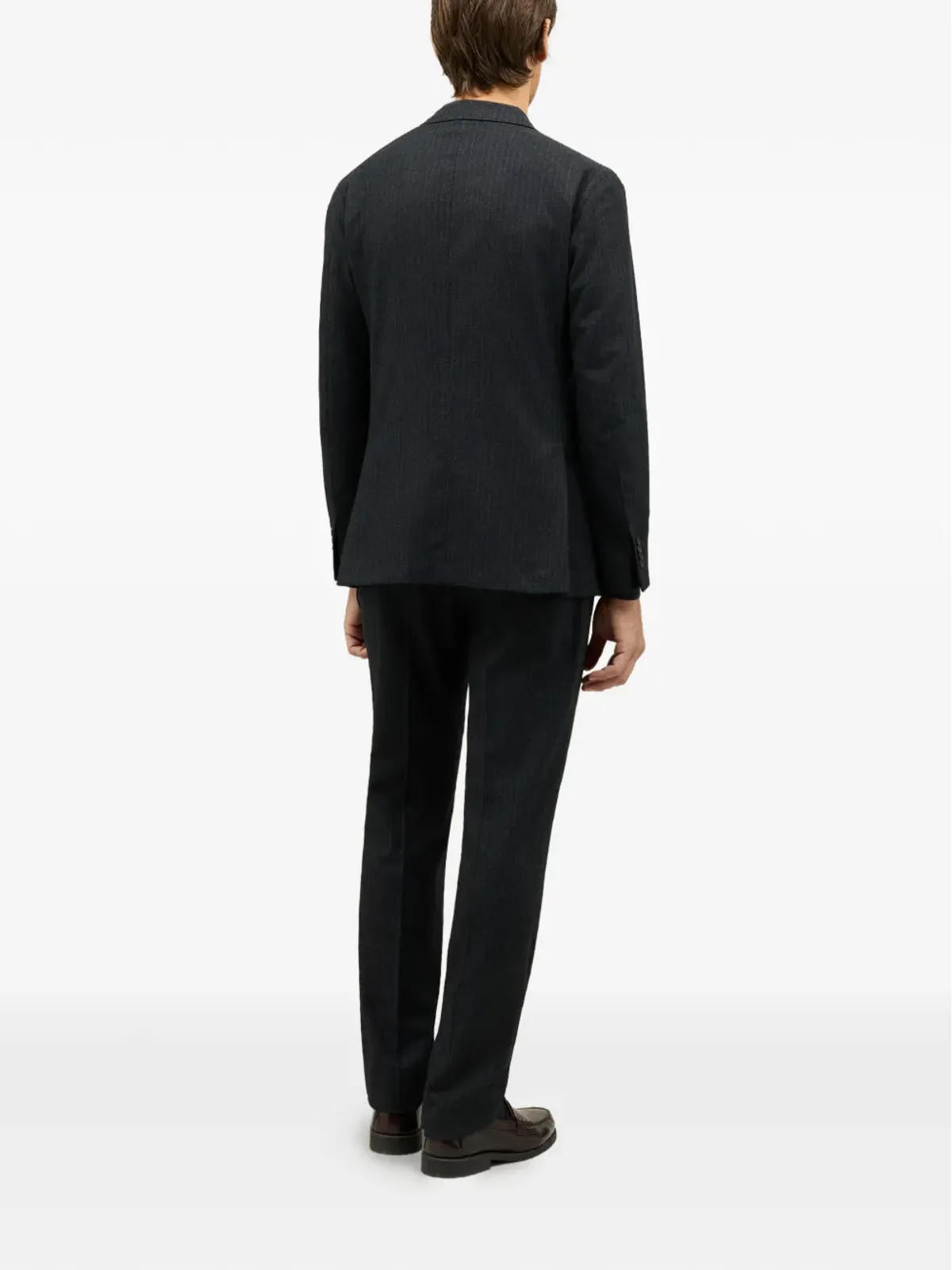 Boglioli K-Suit ピンストライプ ポケットスーツ - Grey - 画像3