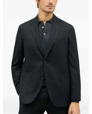 Boglioli K-Suit ピンストライプ ポケットスーツ - Grey - サムネイル4
