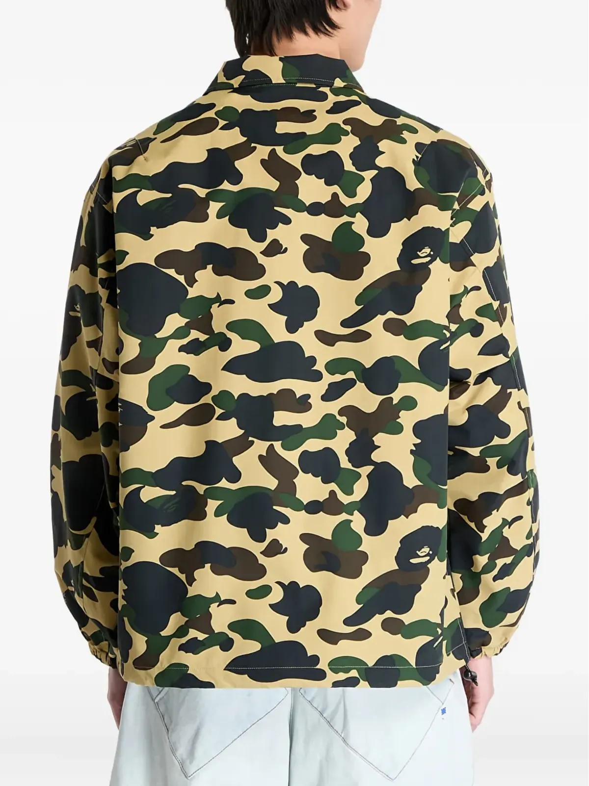 A BATHING APE® ロゴプリント カモフラージュ柄ジャケット - 画像4